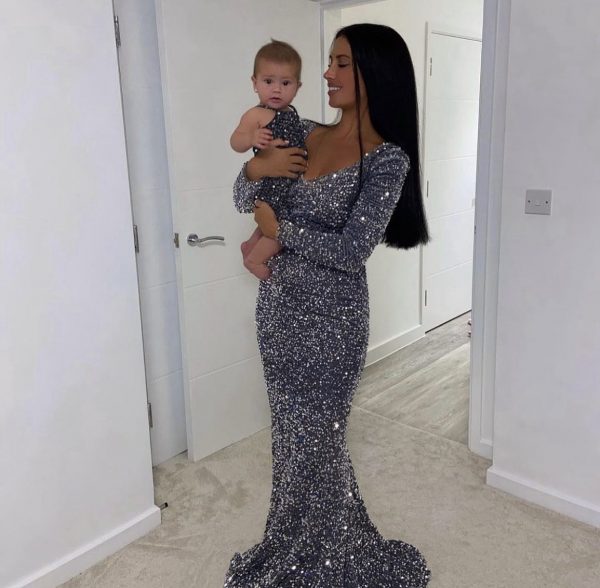 Robe Lilya Gris