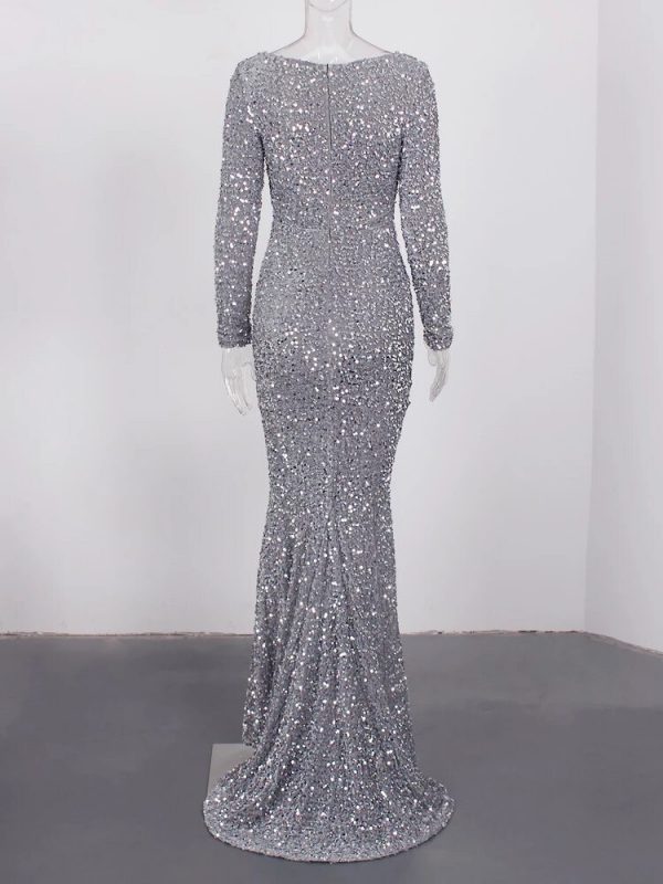 Robe Lilya Gris – Image 2