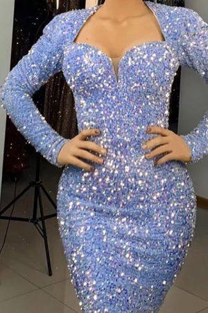 Robe Lilya Bleu