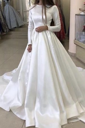 Robe de Mariée couverte
