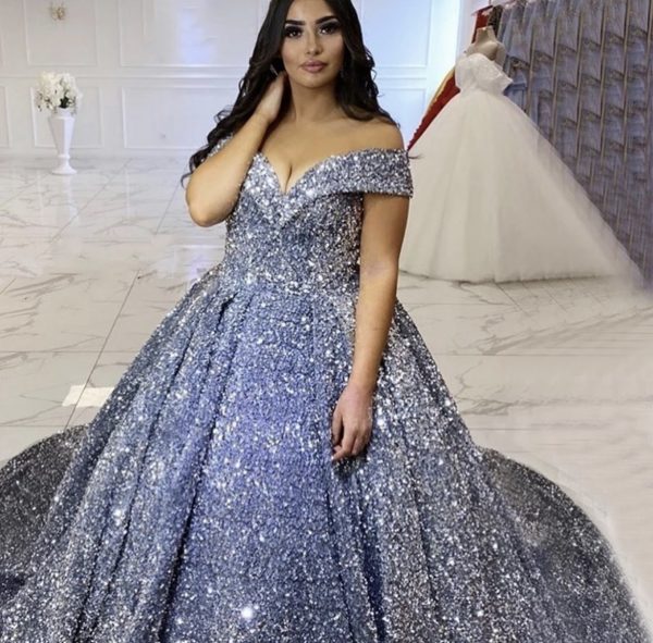 Robe Soukaina à traine