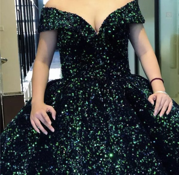 Robe Soukaina à traine – Image 7