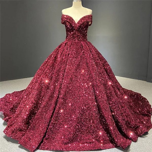 Robe Soukaina à traine – Image 4