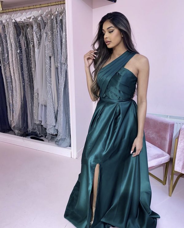 Robe Soirée Green – Image 3