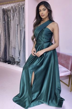 Robe Soirée Green