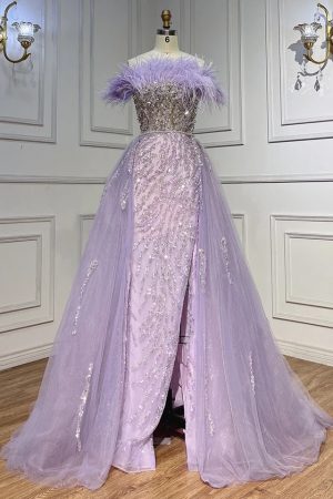 Robe Amina Lilac