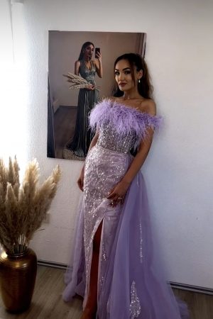 Robe Amina Lilac